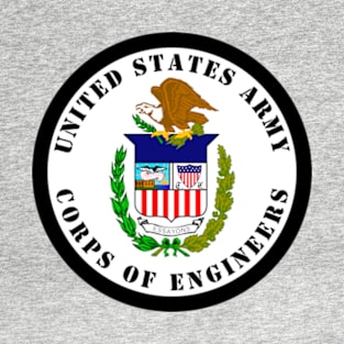 U.S. Army Corps of Engineers Coat of Arms & Seal T-Shirt